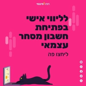 ליווי אישי - פגישת התנעה לפתיחת חשבון מסחר