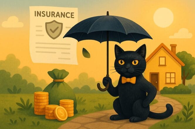תמונת COVER לכתבה באתר של חתול פיננסי על ביטוח, מה חשוב לבטח? האם לעשות ביטוח? ואיך יודעים על מה לעשות ביטוח
