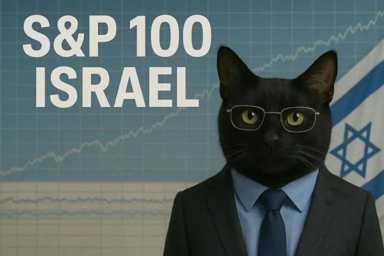 מדד S&P 100 ISRAEL ILS כתבה על המדד, מה זה מדדA&P 100, תשואות, יתרונות וחסרונות וגם השוואה למול מדד MSCI מה עדיף?