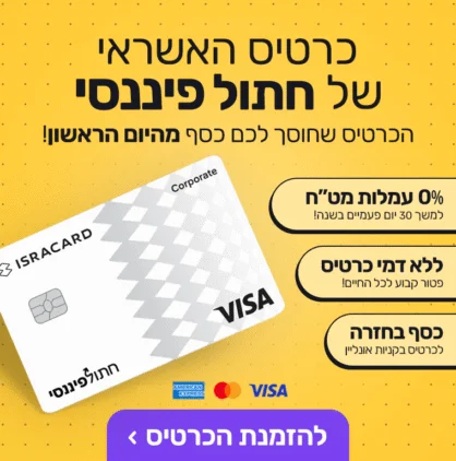 כרטיס האשראי של חתול פיננסי